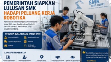 Otomasi Menggeser Kerja Manual, Lulusan SMK Diburu untuk Mengelola Robotika