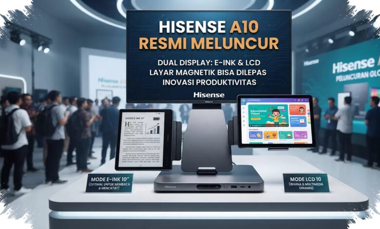 6 Fitur Hisense A10, Ponsel E-Ink yang Tetap Siap Menangani Kebutuhan Harian