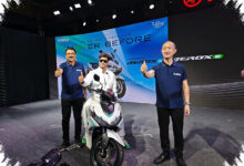 Torsi 48 Nm Jadi Andalan Yamaha Aerox E, Baterainya Bisa Diisi dari Dalam Rumah