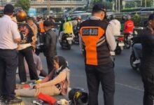 Kaki Seorang Perempuan Sempat Terseret, Tabrakan Beruntun MT Haryono Lukai 4 Orang
