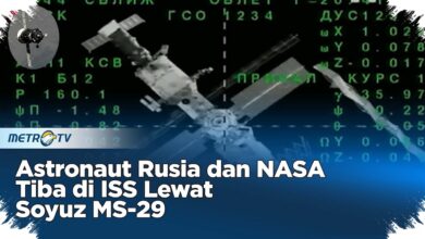 Di Tengah Ketegangan Ukraina, Kru AS-Rusia Memulai Delapan Bulan di ISS