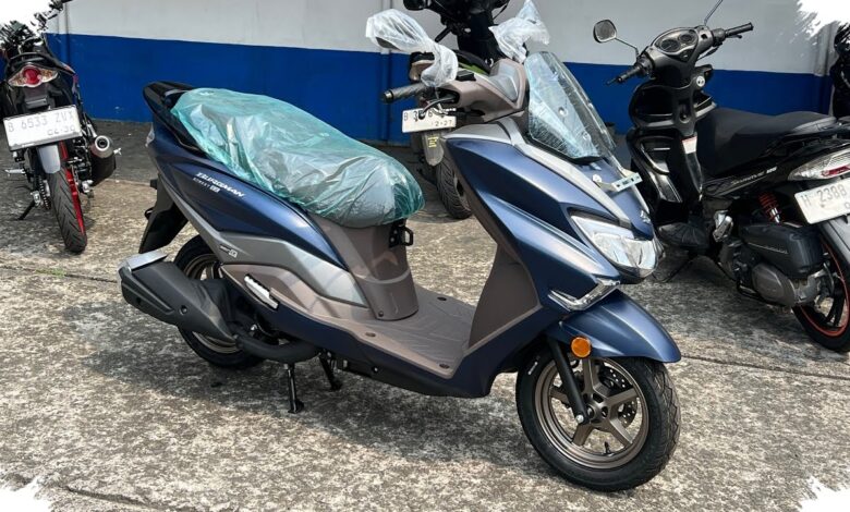Paten Desain Burgman Street 125 Terdaftar, Sinyal Skutik Premium Suzuki ke Indonesia