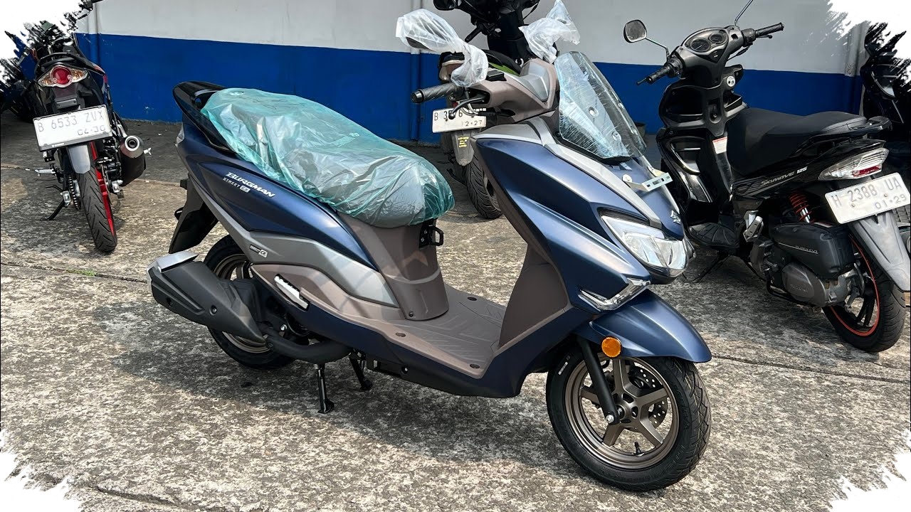 Paten Desain Burgman Street 125 Terdaftar, Sinyal Skutik Premium Suzuki ke Indonesia