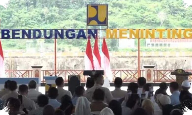 Irigasi 280 Km dari 5 Bendungan Baru Membuka Ruang Tanam di 39.540 Hektare Sawah