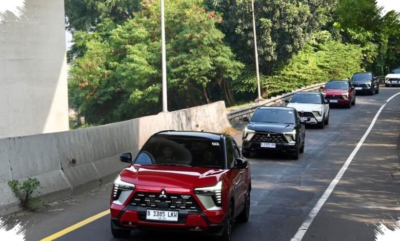 AC Tetap Menyala, Mitsubishi Xforce HEV Raih 23 Km per Liter di Rute Padat