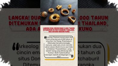 Ukiran Brahmi pada Cincin Emas 2.000 Tahun di Thailand Mengarah ke Jejak Pedagang India