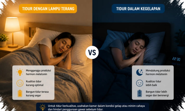 Cahaya Terang pada Siang Hari Dikaitkan dengan Tidur Lebih Awal dan Dalam
