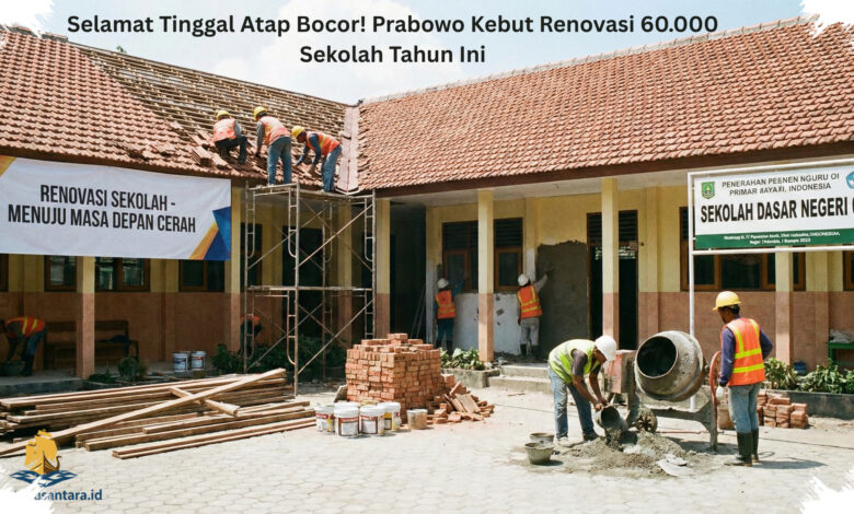 Dana Langsung ke Kepala Sekolah, Renovasi 277.000 Sekolah Dikejar hingga 2028