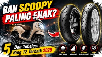 7 Ban Honda Scoopy untuk Jalan Basah, Pilihan Grip hingga Stabilitas Premium