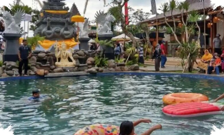 Sudut Jawa-Bali di PHD Edu Farm Trenggalek, Tempat Foto dan Santai yang Dekat Kota