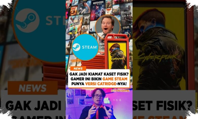 SSD Bekas Seharga 8 Dolar AS Disulap Menjadi Cartridge Steam untuk Koleksi Gim Fisik