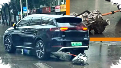 Motor Belakang BYD Tang Terseret di Jalan, Benturan Kolong Jadi Penyebab Utama