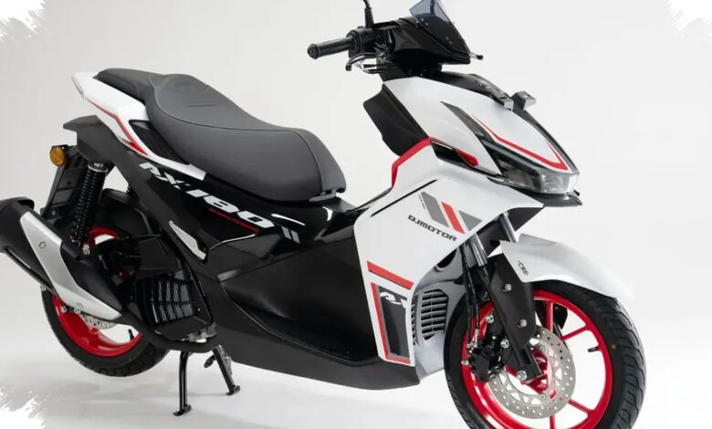 Tangki 10 Liter dan Mesin Hybrid AX180 Membawa Tekanan Baru untuk Aerox 155
