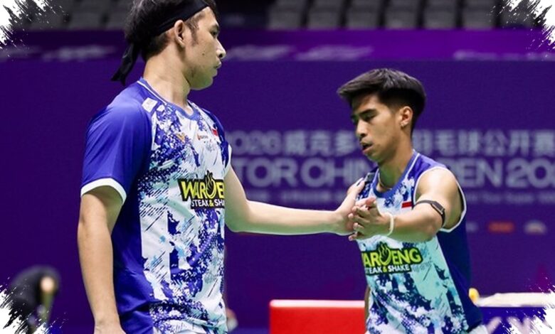 Punggung Reza Membaik 80 Persen, Sabar/Reza Mulai Bangkit di China Open