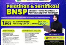 Teori SAK Saja Tak Selalu Cukup, Sertifikasi BNSP Jadi Pembeda bagi Pelamar Kerja