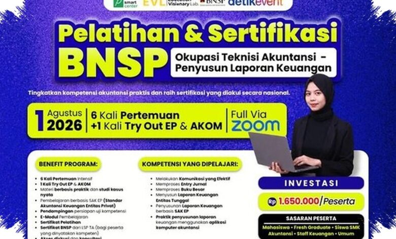 Teori SAK Saja Tak Selalu Cukup, Sertifikasi BNSP Jadi Pembeda bagi Pelamar Kerja