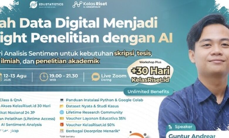Tanpa Pengalaman Coding, Mahasiswa Bisa Mulai Membaca Sentimen dengan AI