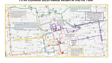 Kota Tua Padat Sore Ini, 6 Kantong Parkir dan Jalur Pengalihan Perlu Disimak