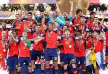 6 Pemain Spanyol Membawa Bendera Daerah Usai Juara Piala Dunia, Bukan Sekadar Selebrasi