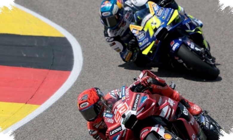 Rekor ke-10 Marc Marquez di Sachsenring Terasa Pahit setelah Alex Terjatuh