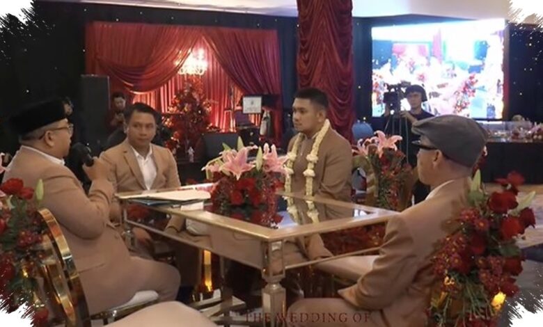 Mahar Rp2.272.026 Mengiringi Akad Nathalie Holscher dan Aripat di Jakarta Selatan