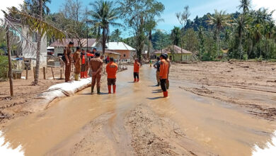 Empat Tanggul Jebol di Tapanuli Tengah Dikebut, Warga Masih Hadapi Lumpur