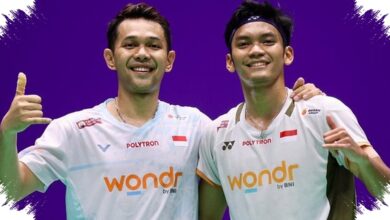 Tanpa Menjajal Arena, Fajar/Fikri Tumbangkan Tuan Rumah dan Jaga Gelar China Open
