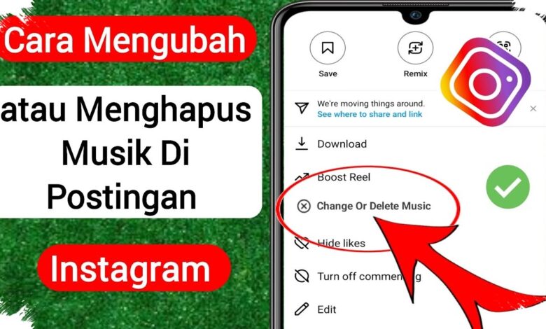 6 Langkah Ganti Musik Instagram Lama tanpa Kehilangan Like dan Komentar