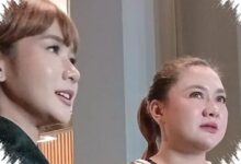 Vicky Shu Datang ke Resepsi Nathalie Holscher Meski Belum Kenal Aripat
