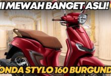 Honda Stylo 160 Special Burgundy Tembus Rp33 Juta, Detail Tembaganya Jadi Pembeda