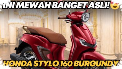 Honda Stylo 160 Special Burgundy Tembus Rp33 Juta, Detail Tembaganya Jadi Pembeda