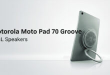 Moto Pad 70 Groove Andalkan 9 Speaker JBL, Tablet Hiburan dengan Output 48W