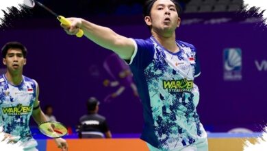 Lima Kali Kalah dari Lane/Vendy, Sabar/Reza Kembali Terhenti di 16 Besar