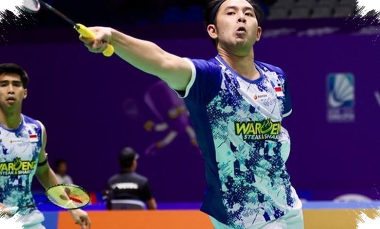 Lima Kali Kalah dari Lane/Vendy, Sabar/Reza Kembali Terhenti di 16 Besar