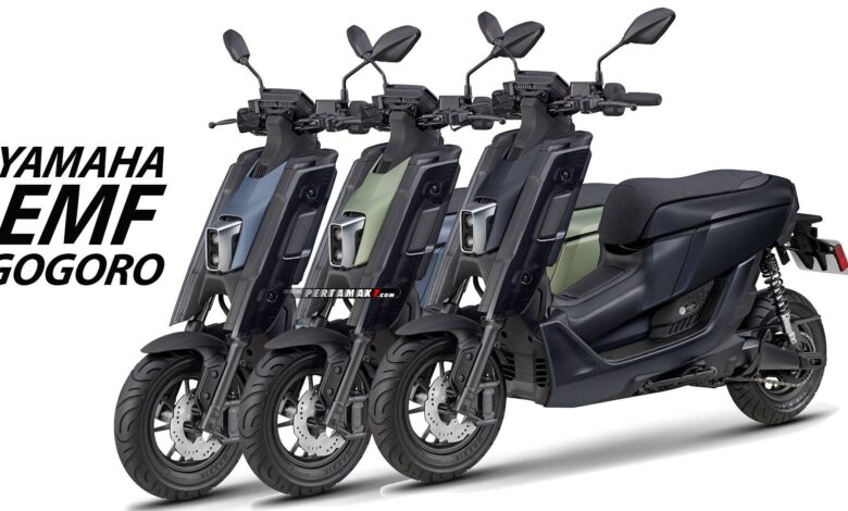 Motor Tengah dan Belt Drive, Bocoran Skutik Listrik Yamaha Tampak Lebih Serius